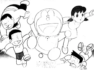 Doraemon Color Pages 12