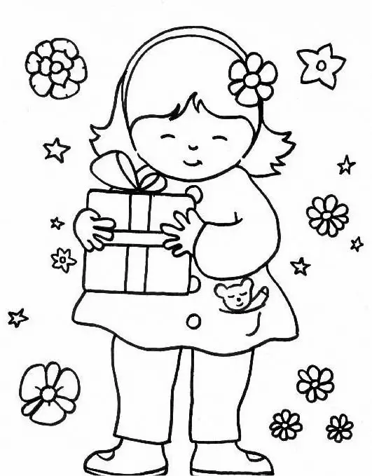 Pictures For Kids To Color. Preschool Color Pages 5