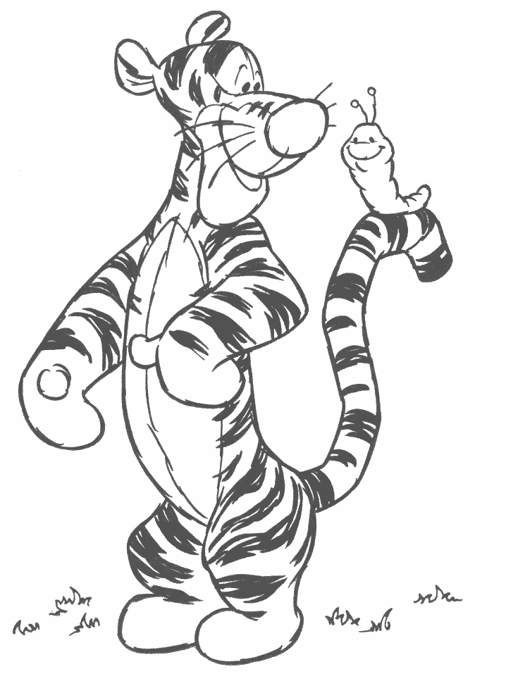 Tigger Color Pages 2