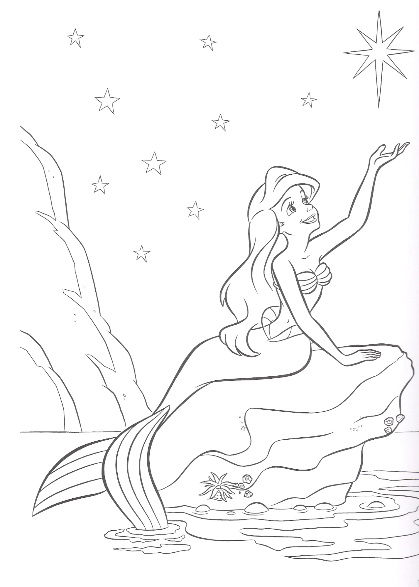 Barbie in a Mermaid Tale Color Pages 1