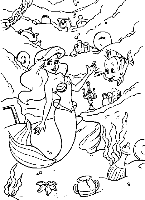 Barbie in a Mermaid Tale Color Pages 10