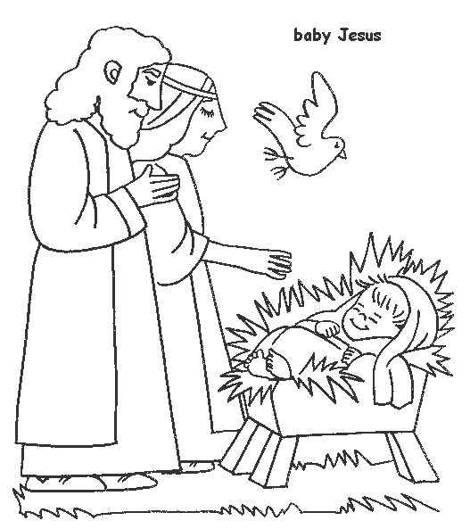 Bible Color Pages for Kids 11