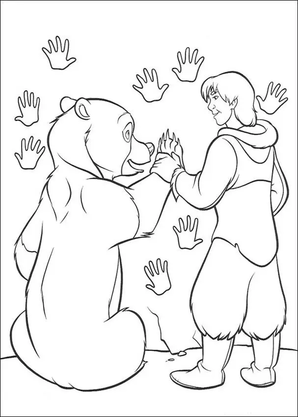 Brother Bear Color Pages 11