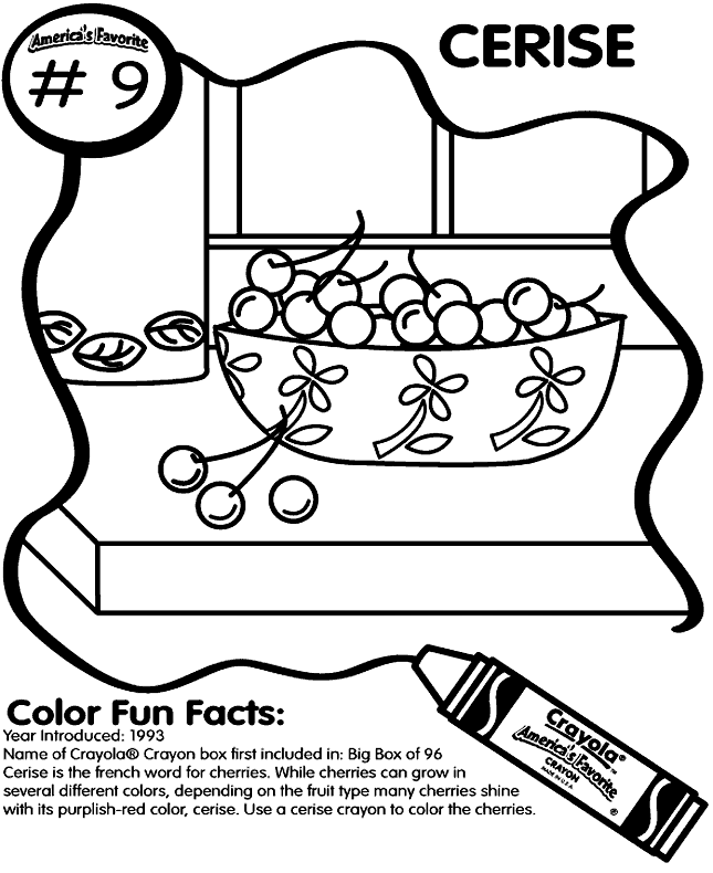 Crayola Color Pages 8