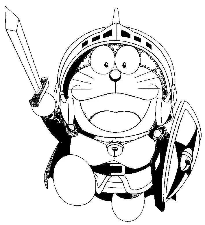 Doraemon Color Pages 2