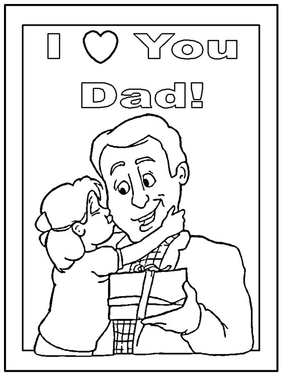 Fathers Day Color Pages 4