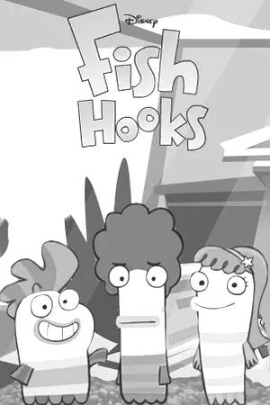 Fish Hooks Color Pages 6