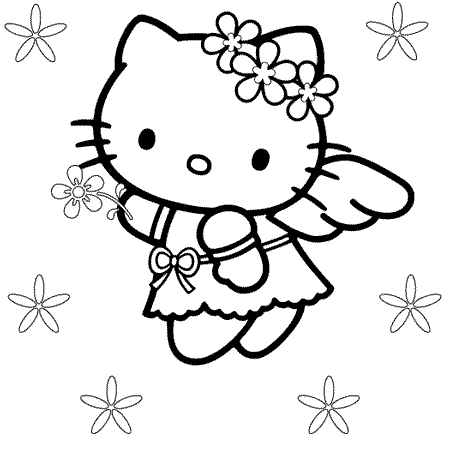 Hello Kitty Color Pages 11
