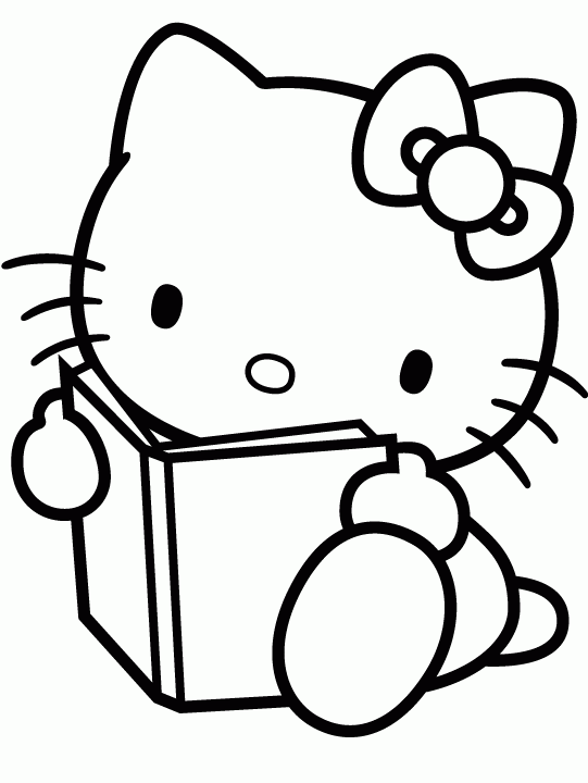 Hello Kitty Color Pages 2