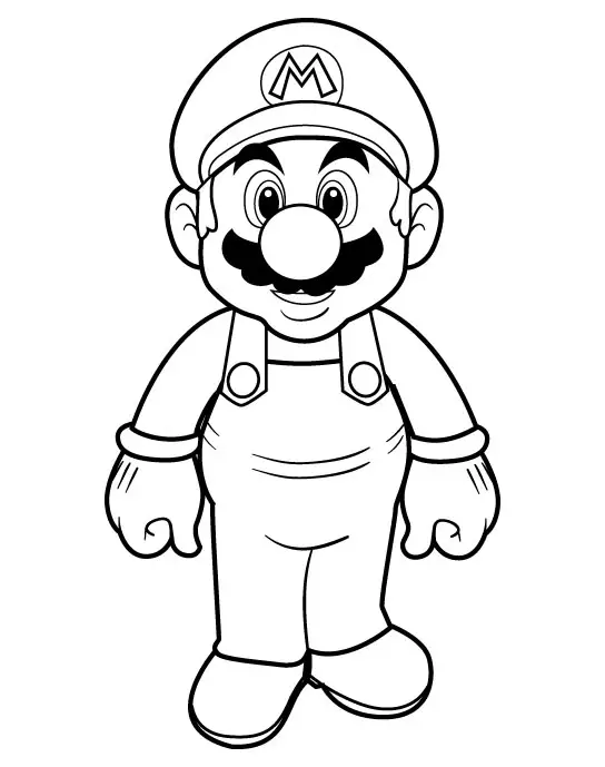 Mario Color Pages 2