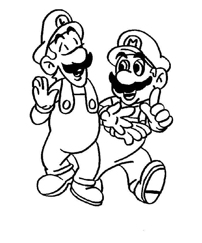 Mario Color Pages 6