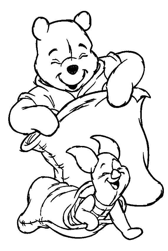 Pooh Bear Color Pages 9