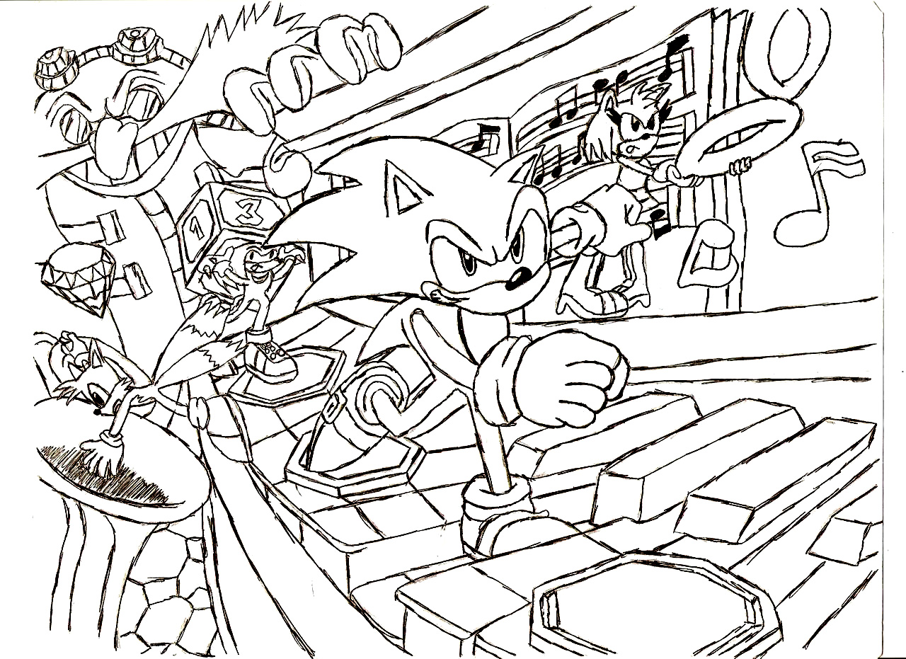 Sonic Color Pages 11