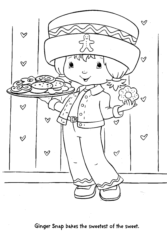 Strawberry Shortcake Color Pages 11