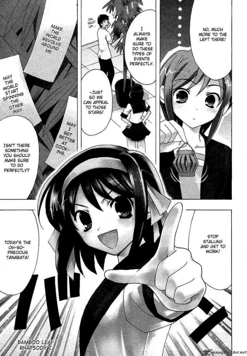 The Melancholy of Haruhi Suzumiya Color Pages 6