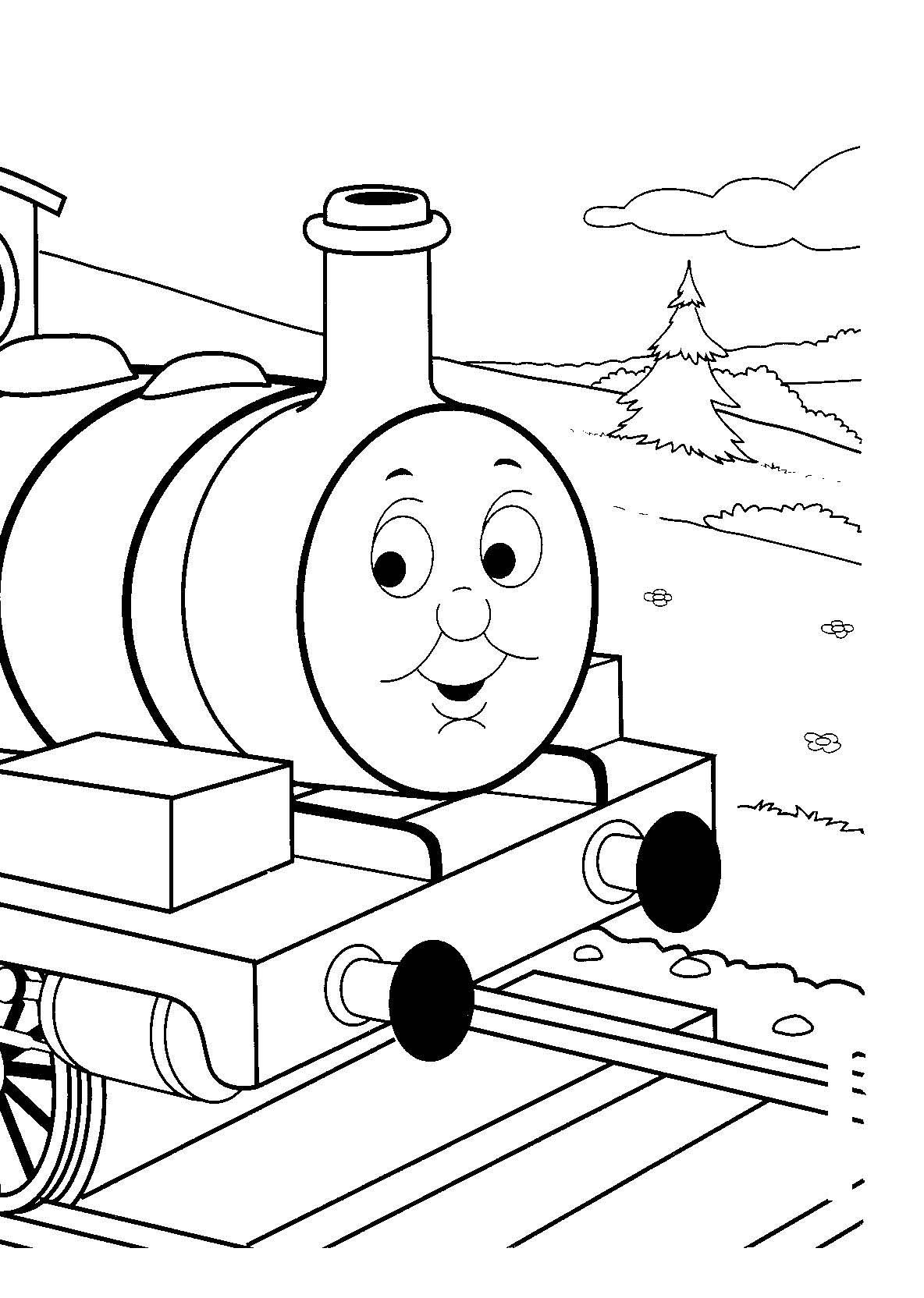 Thomas Color Pages 2