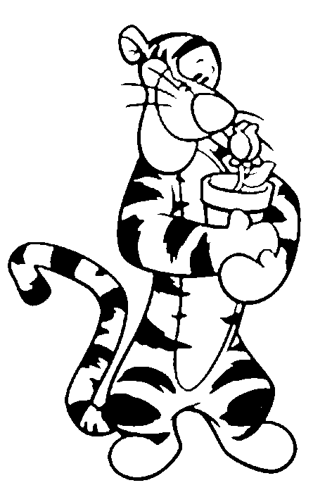 Tigger Color Pages 6
