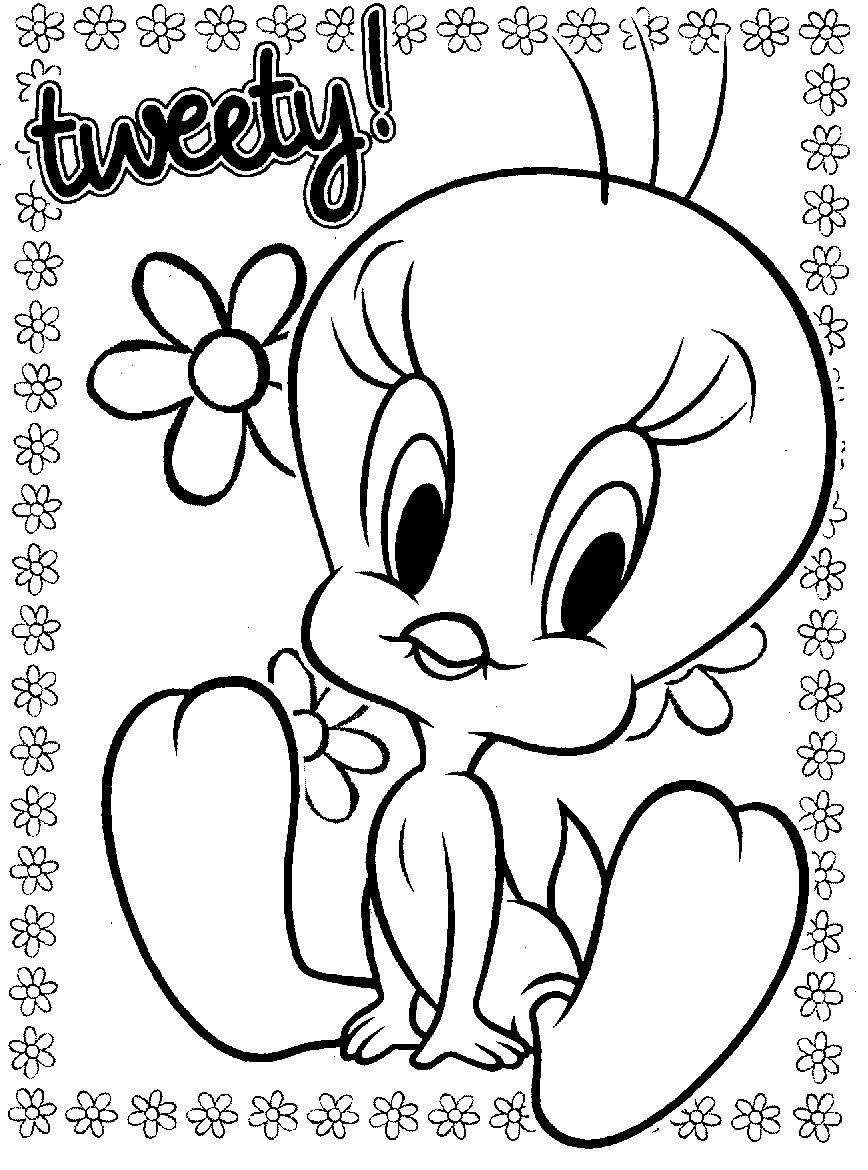 Tweety Bird Color Pages 3